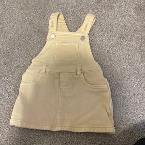 Baby girl overall dress